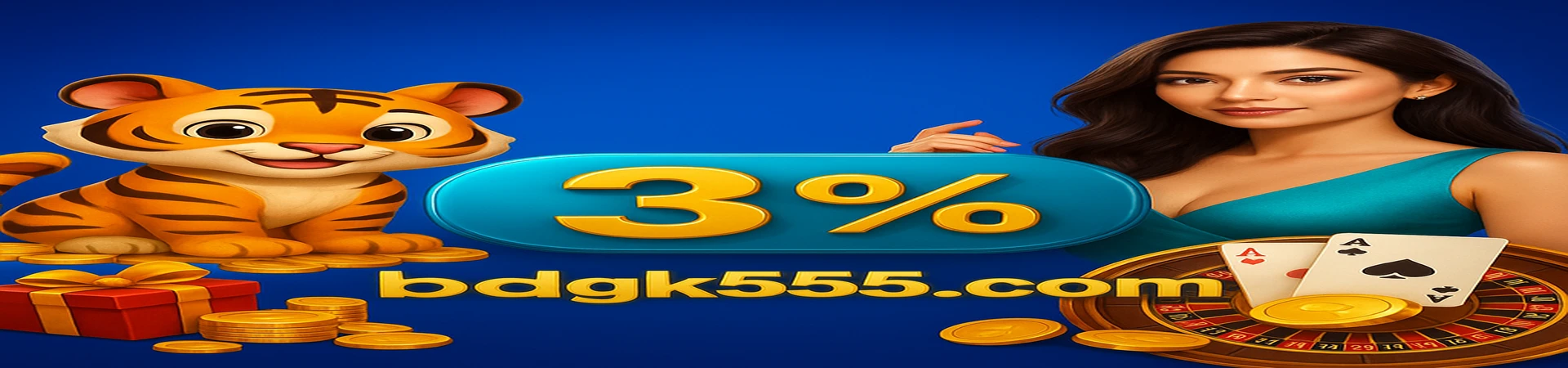 gk555 এ ৩% তাৎক্ষণিক ক্যাশব্যাক উপভোগ করুন, জিতুন বা হারা—প্রতিটি গেমে পুরস্কার পাওয়ার সুযোগ থাকে। একটি মিষ্টি বাঘ ও একজন রাজকন্যার সঙ্গে আমাদের গেমিং জগতের সঙ্গে যোগ দিন এবং প্রতিটি গেমে পুরস্কার পান।